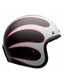 CASQUE BELL CUSTOM 500 - CARBON ACE CAFE TON UP