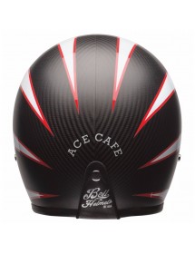 CASQUE BELL CUSTOM 500 - CARBON ACE CAFE TON UP